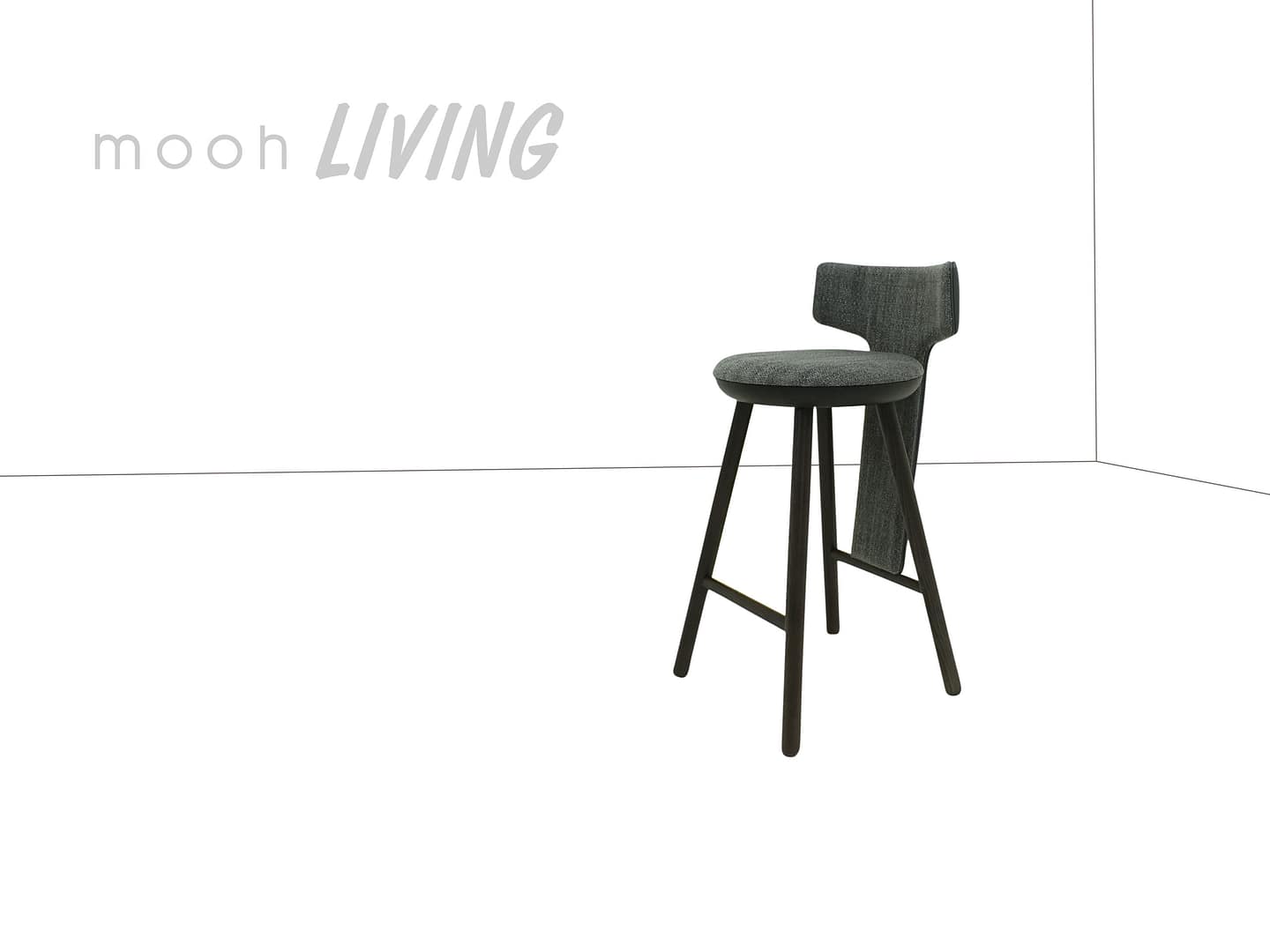 霍城｜吧檯椅｜mooh Living 流行設計家具・墨禾製作