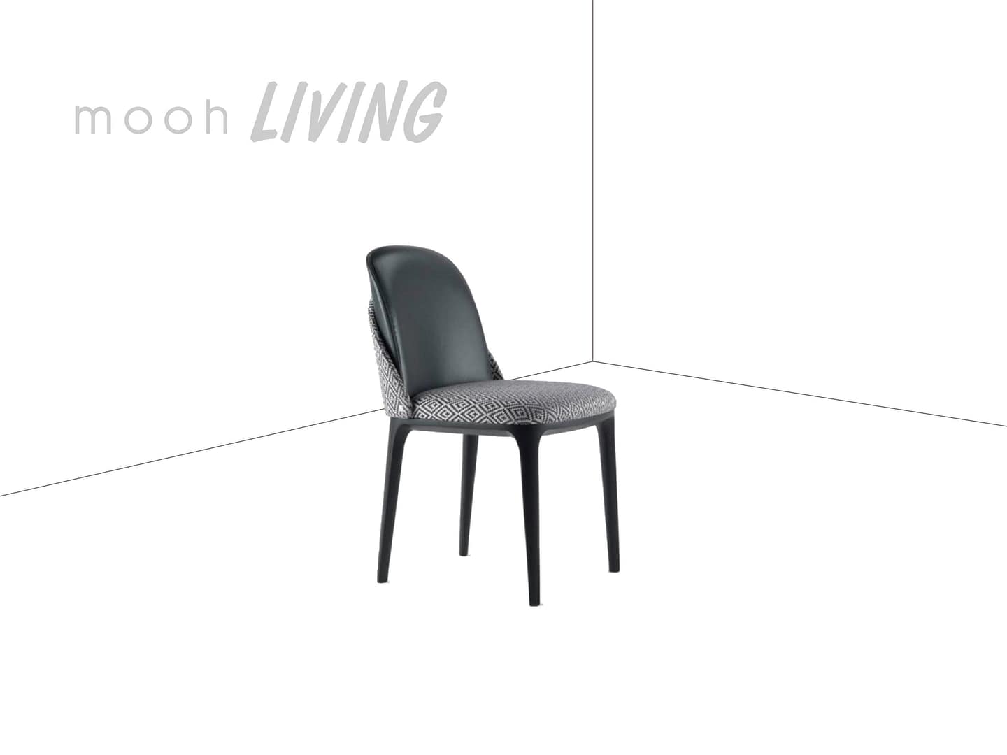 迪肯｜無扶手餐椅｜mooh Living 流行設計家具・墨禾製作